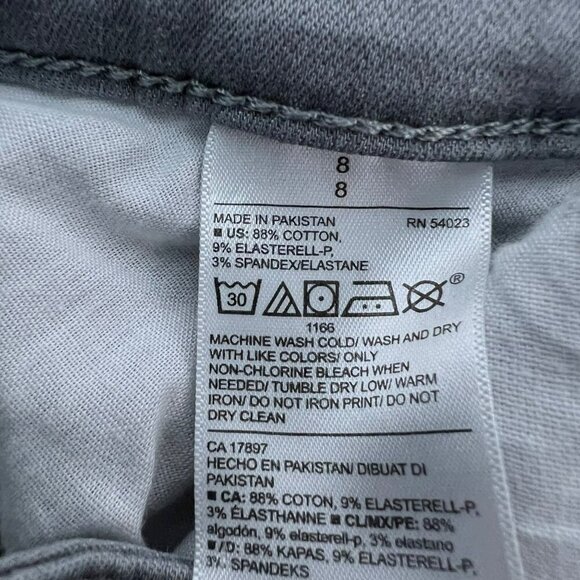 Old Navy Womens Rockstar Skinny Jeans Five Pocket Gray Size 8 - Picture 9 of 9